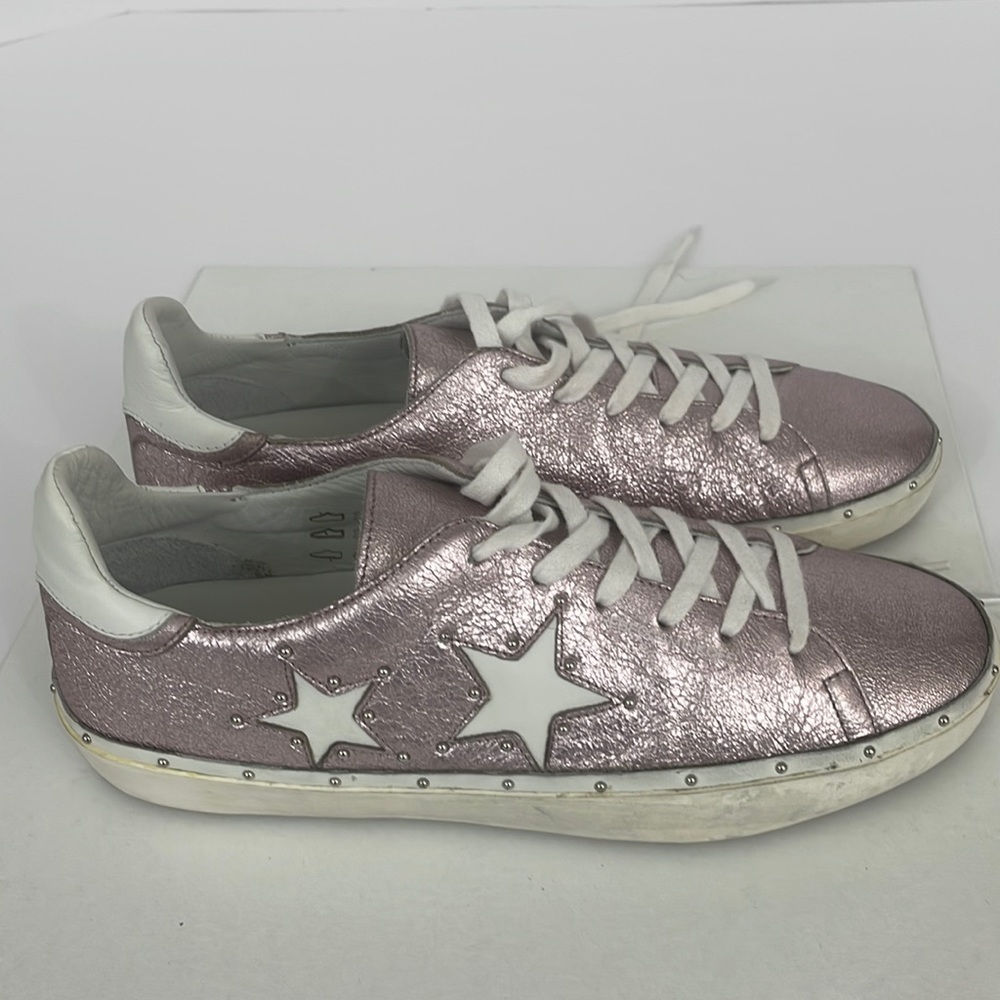 Rebecca minkoff authentic pink sneakers 10